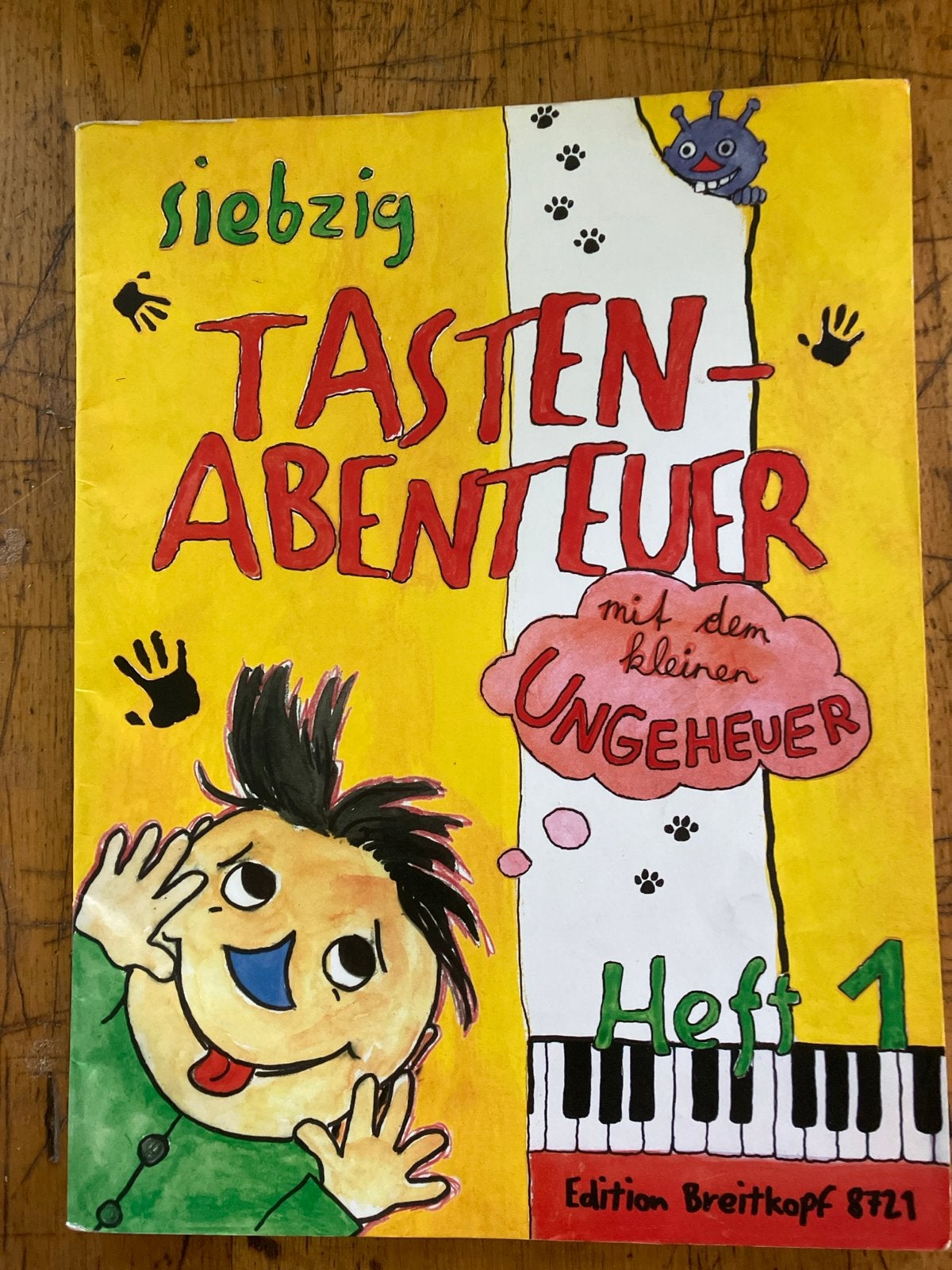 Siebzig Tasten-Abenteuer met het kleine monster - Deel 1, Ophalen of Verzenden, Zo goed als nieuw, Instrument