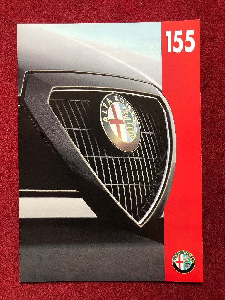 Alfa Romeo 155 1993 vouwfolder, Alfa Romeo, Nieuw, Ophalen of Verzenden, Alfa Romeo