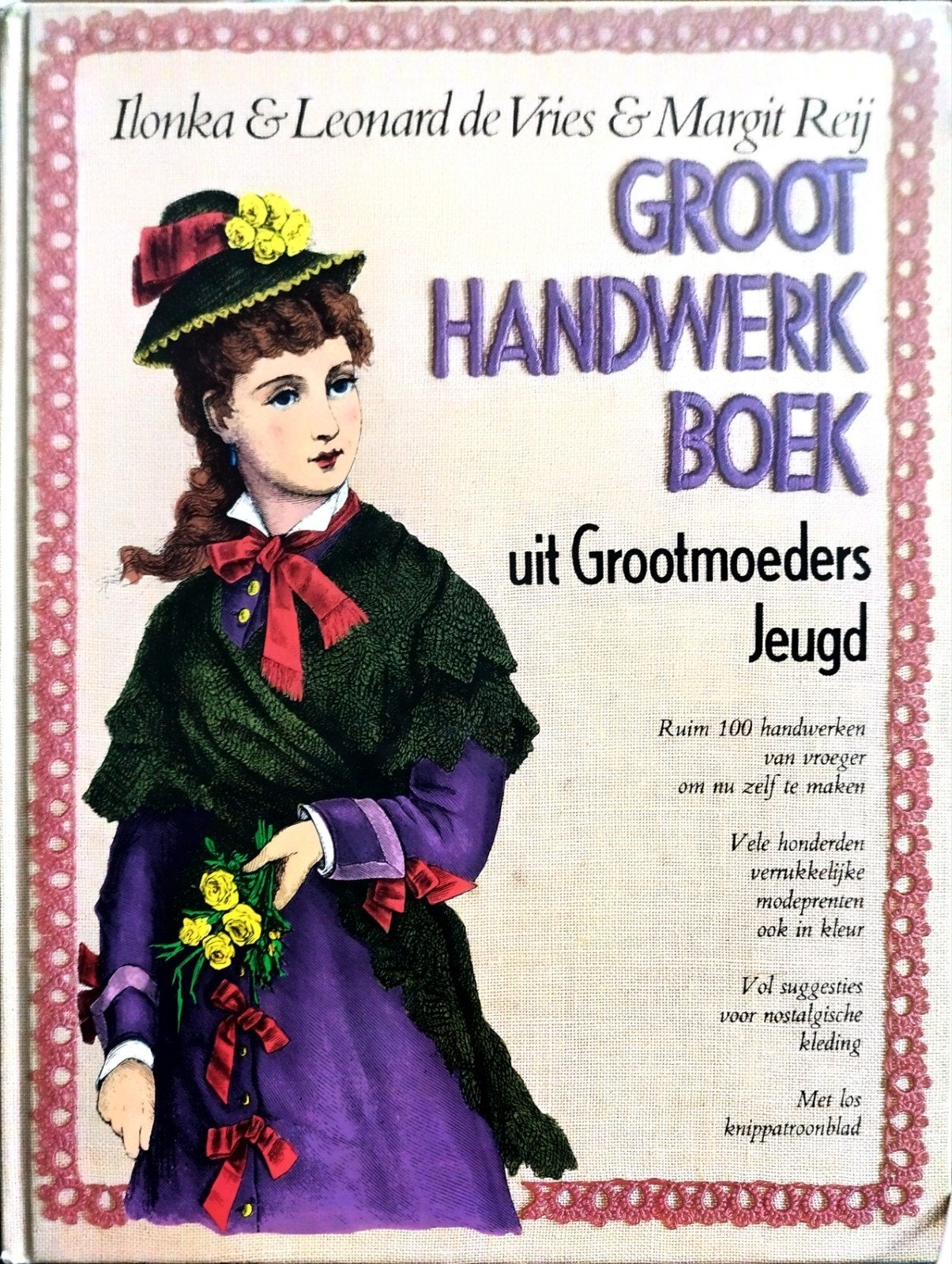 Groot Handwerkboek uit Grootmoeders Jeugd, Ophalen of Verzenden, Zo goed als nieuw, Ilonka & Leonard de Vries & Margit Reij, Nederland