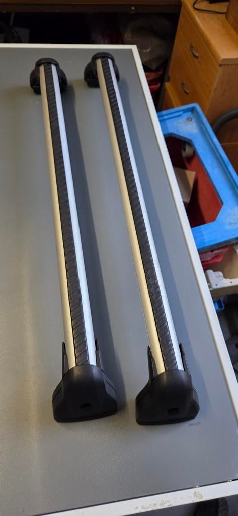 Originele Ford Focus dakdragers 2011-2018 (incl. 4 sleutels), Auto diversen, Dakdragers, Ophalen, Gebruikt