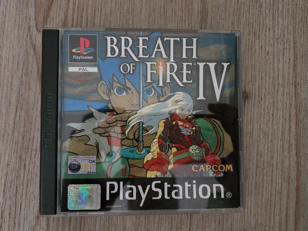 Breath of Fire IV UK/EN PS1, 1 speler, Racen en Vliegen, Ophalen of Verzenden, Zo goed als nieuw
