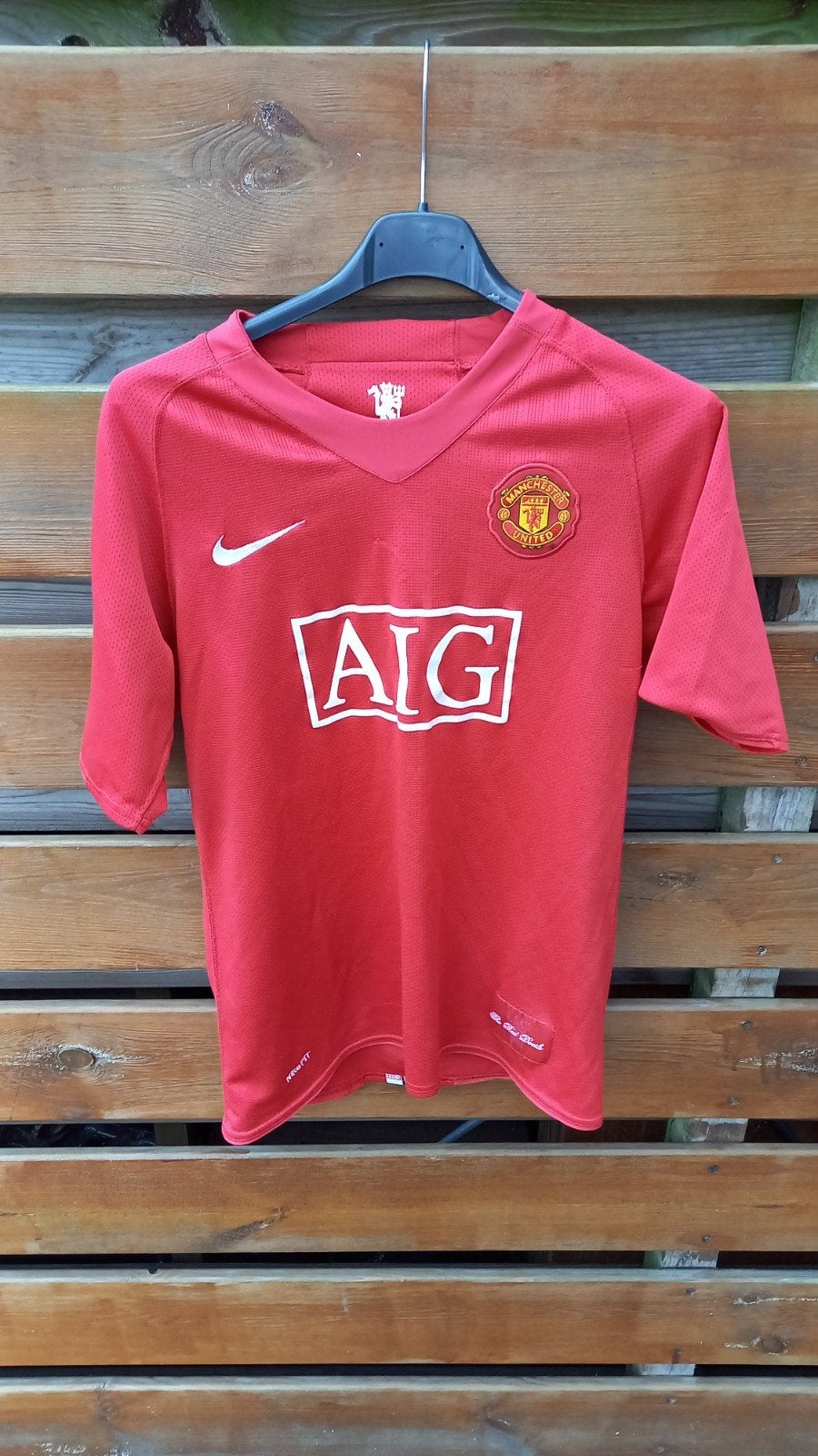 Manchester United voetbalshirt kids XL (158-170), Ophalen of Verzenden, Gebruikt