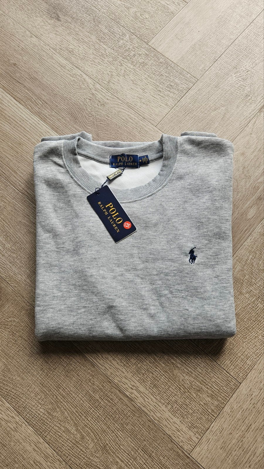 Polo Ralph Lauren sweater grijs maat M, Maat 48/50 (M), Nieuw, Ophalen of Verzenden, Polo Ralph Lauren