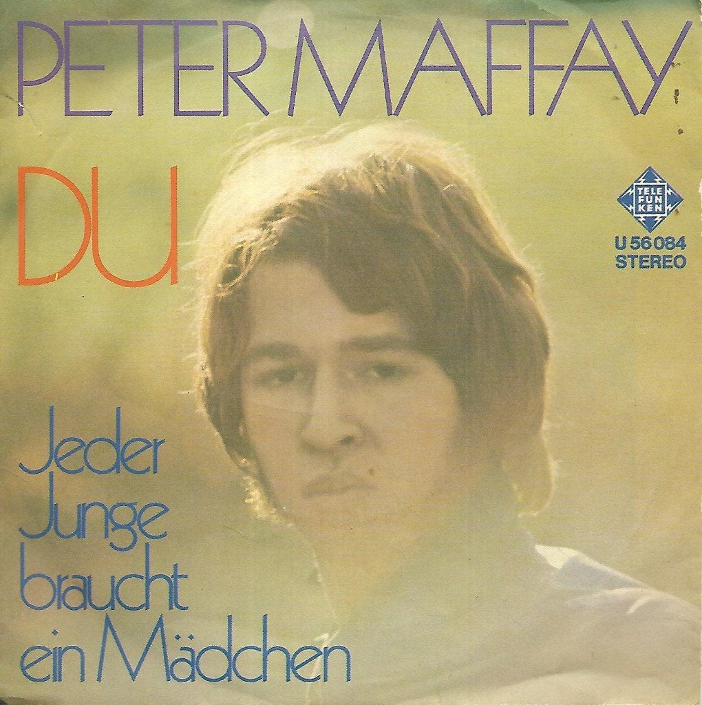 Peter Maffay - Du, Cd's en Dvd's, Vinyl Singles, Ophalen of Verzenden, Gebruikt, 7 inch, Pop