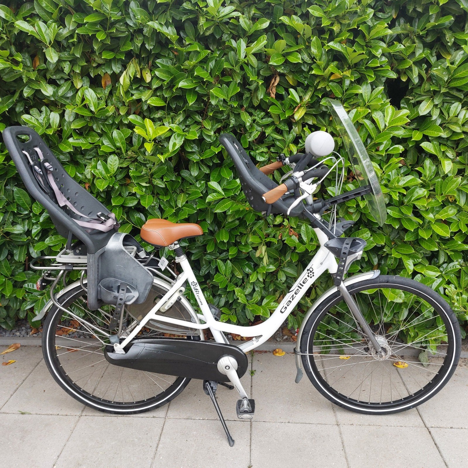 Gazelle bloom 53cm 7 versnellingen stuurslot 2 Yepp Zitjes, Fietsen en Brommers, Fietsen | Dames | Moederfietsen, Zo goed als nieuw