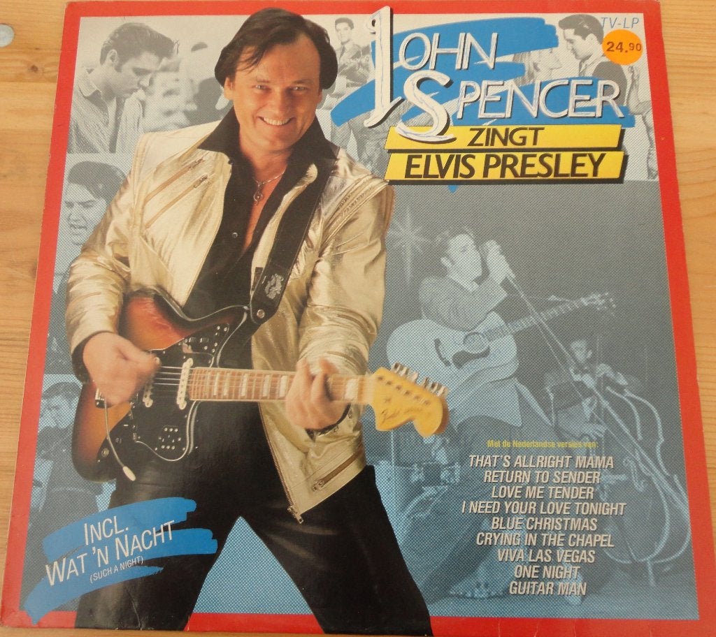 John Spencer zingt Elvis Presley (LP), LP, Gebruikt, Pop, Ophalen of Verzenden