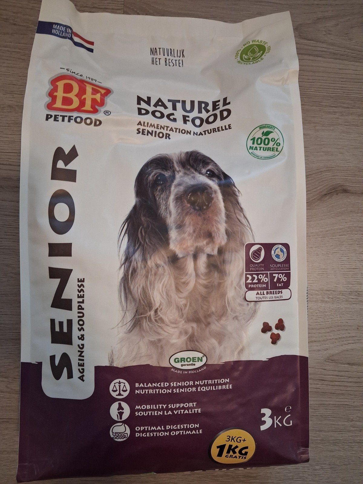 Hondenbrokken Biofood senior, Dieren en Toebehoren, Ophalen, Hond