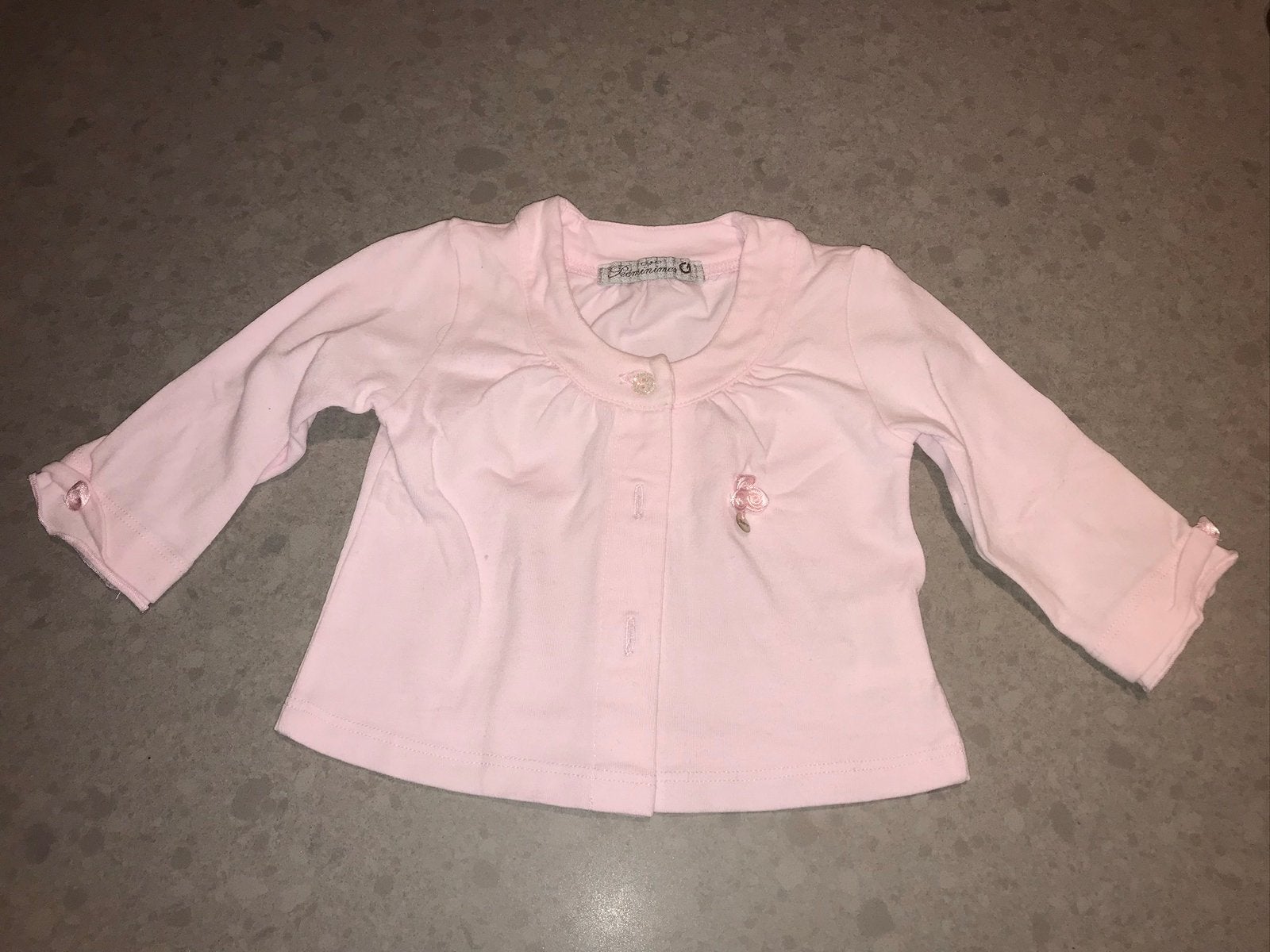 Meisjes vestje / vest lichtroze van Gymp Baby mt 62, Ophalen of Verzenden, Zo goed als nieuw, Meisje, Truitje of Vestje
