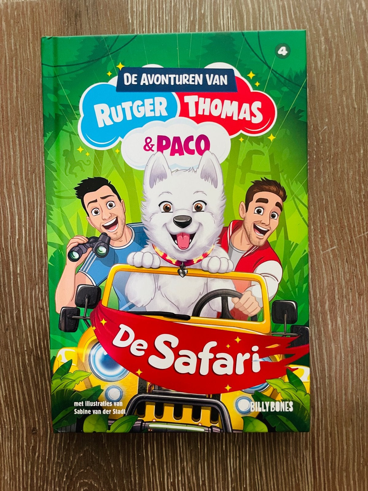 De Avonturen van Rutger, Thomas & Paco: De Safari, Ophalen, Zo goed als nieuw, Fictie algemeen