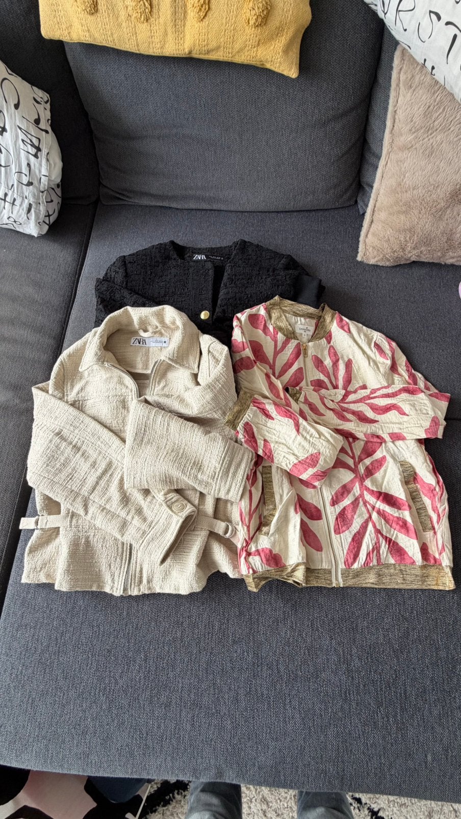 Jassen van zara en emmaellaparis maat xs/s, Ophalen of Verzenden, Zo goed als nieuw, Maat 36 (S)