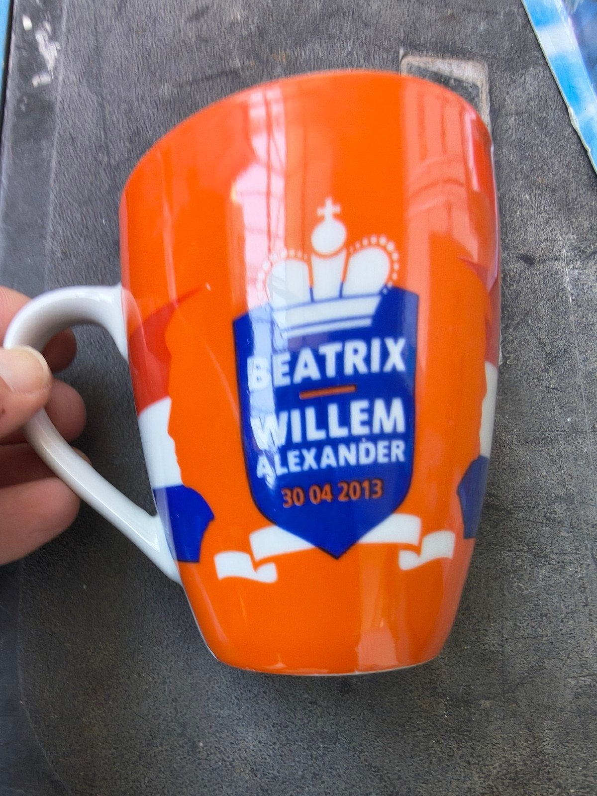 Beatrix Willem Alexander Koningsdag Mok 30-04-2013, Ophalen of Verzenden, Nieuw, Nederland, Overige typen