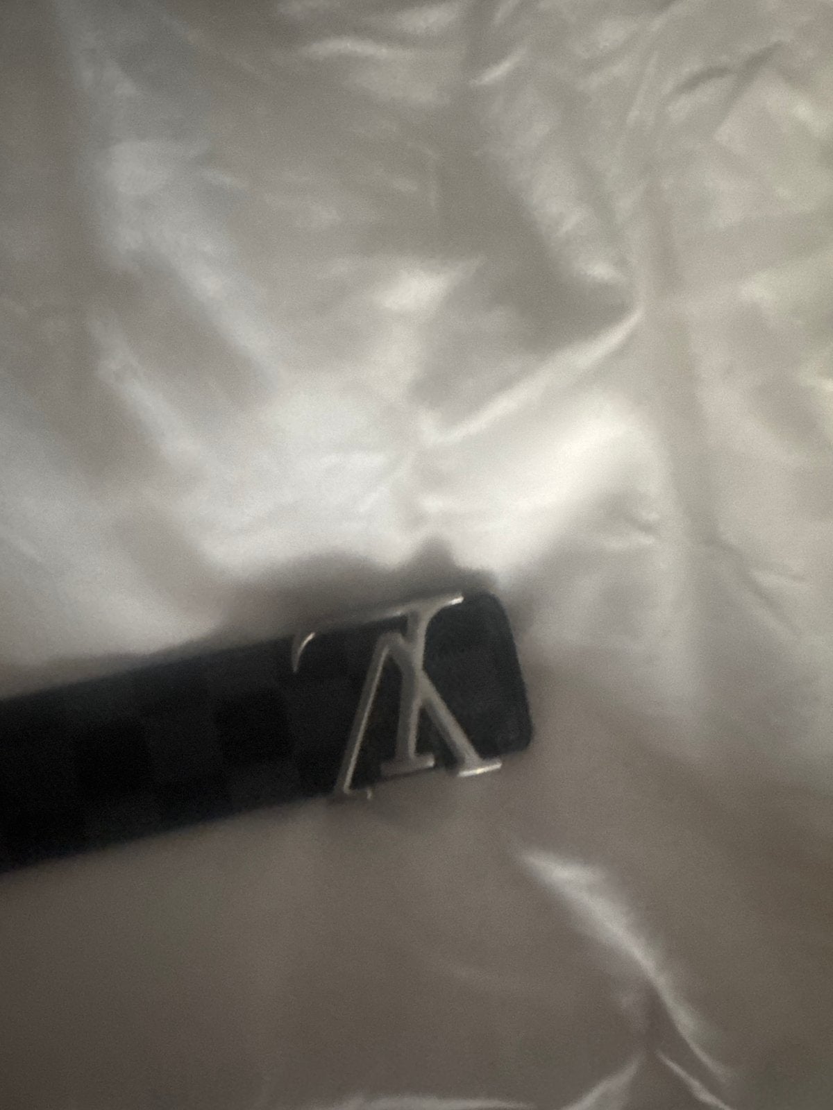 Louis Vuitton Riem met LV Gesp - Zwart/Bruin, Zo goed als nieuw, Riem of Ceintuur, Echt leder, Zwart