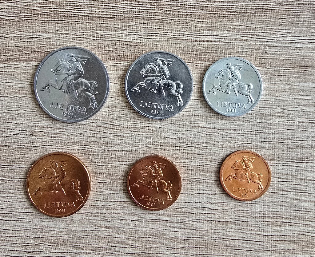 Litouwse Centas, Verzenden, Overige landen, Setje
