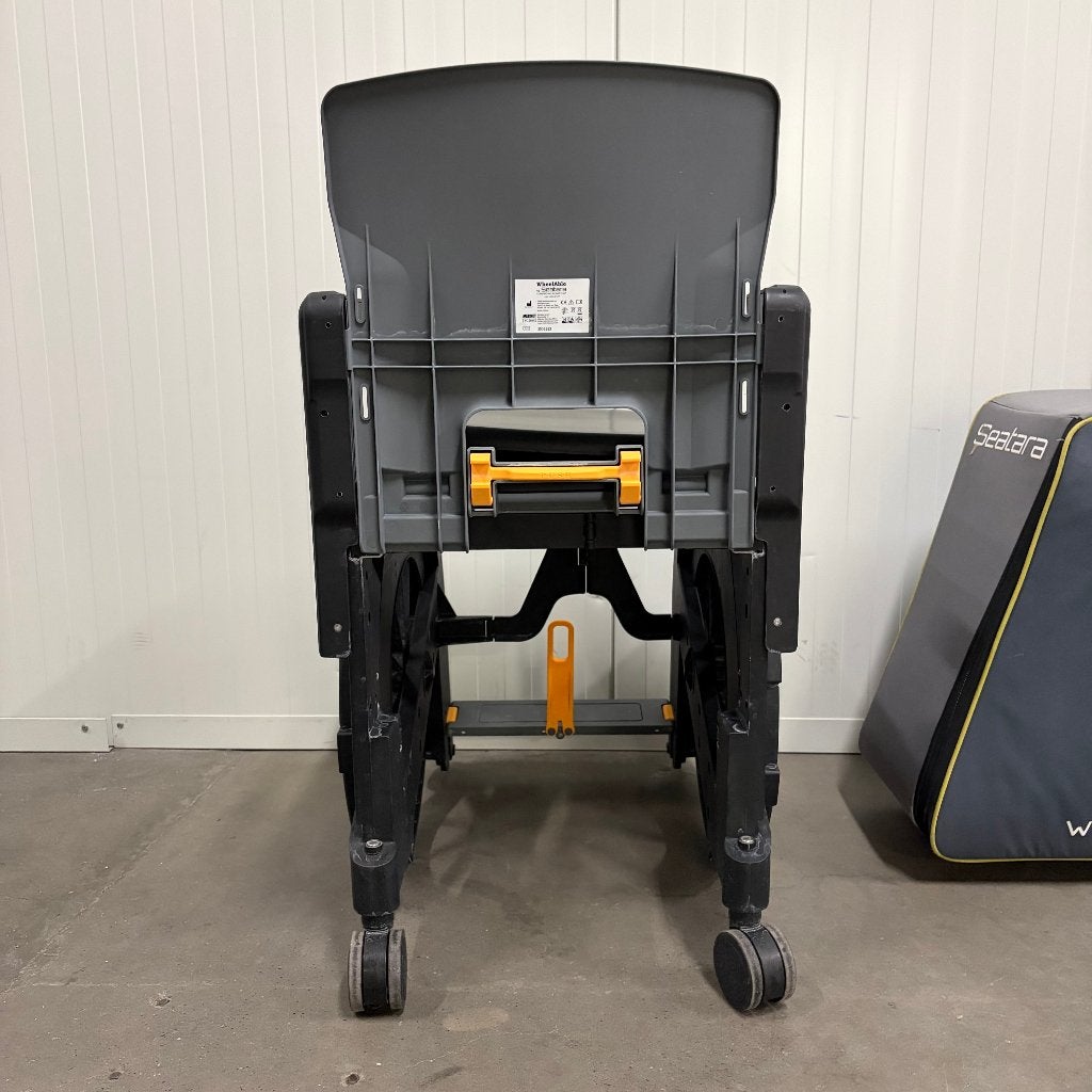 Toiletstoel Zwart Wheelable, Ophalen of Verzenden, Gebruikt