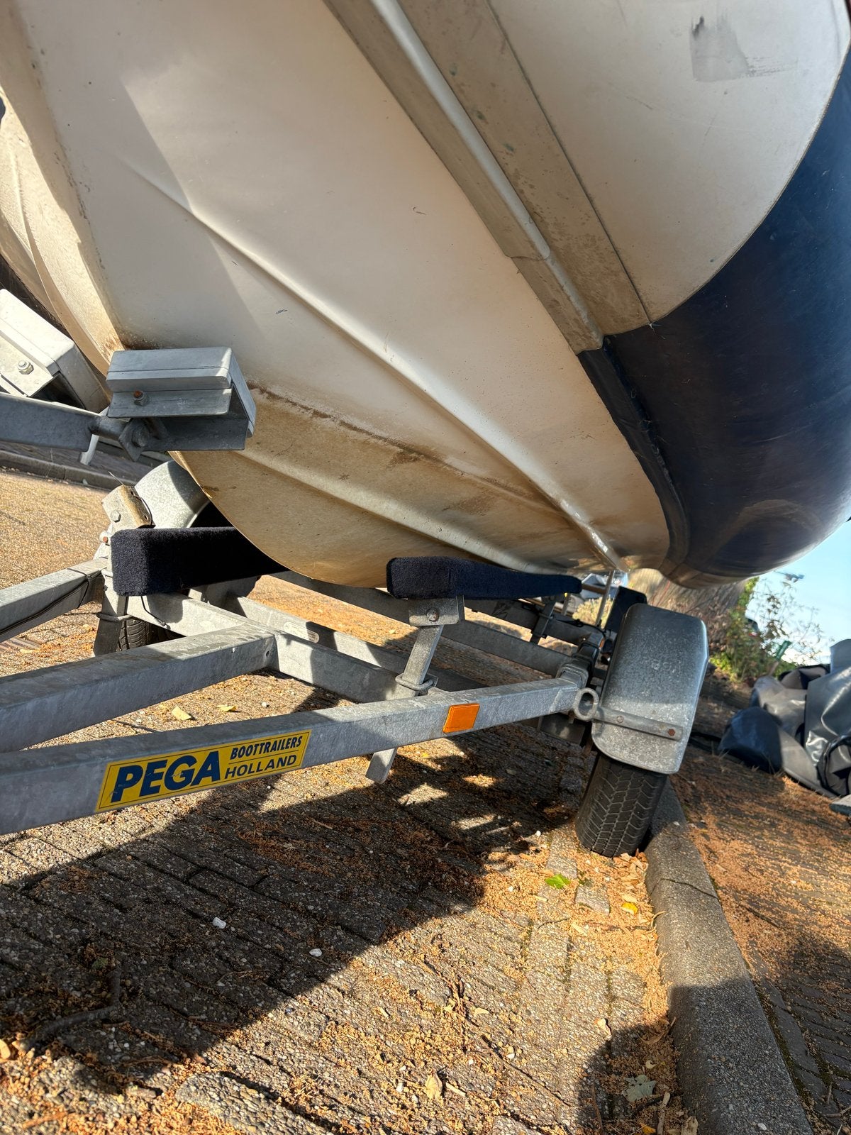 Yam 430 RIB met stuurconsole en afdekzeil, Ophalen of Verzenden, Gebruikt
