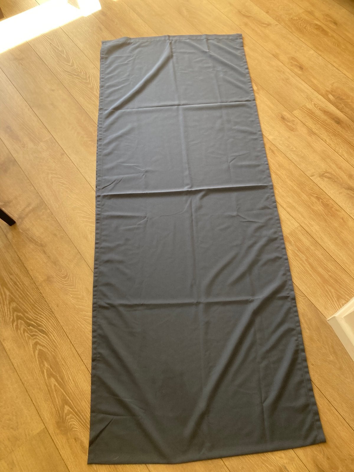 Lap textiel 4,10 x 0,80 meter grijs, Ophalen of Verzenden, 30 tot 120 cm, Polyester, Grijs