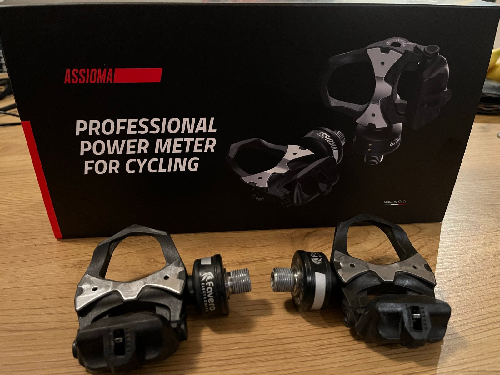 Favero Assioma Duo Power Meter Pedalen, Ophalen of Verzenden, Gebruikt
