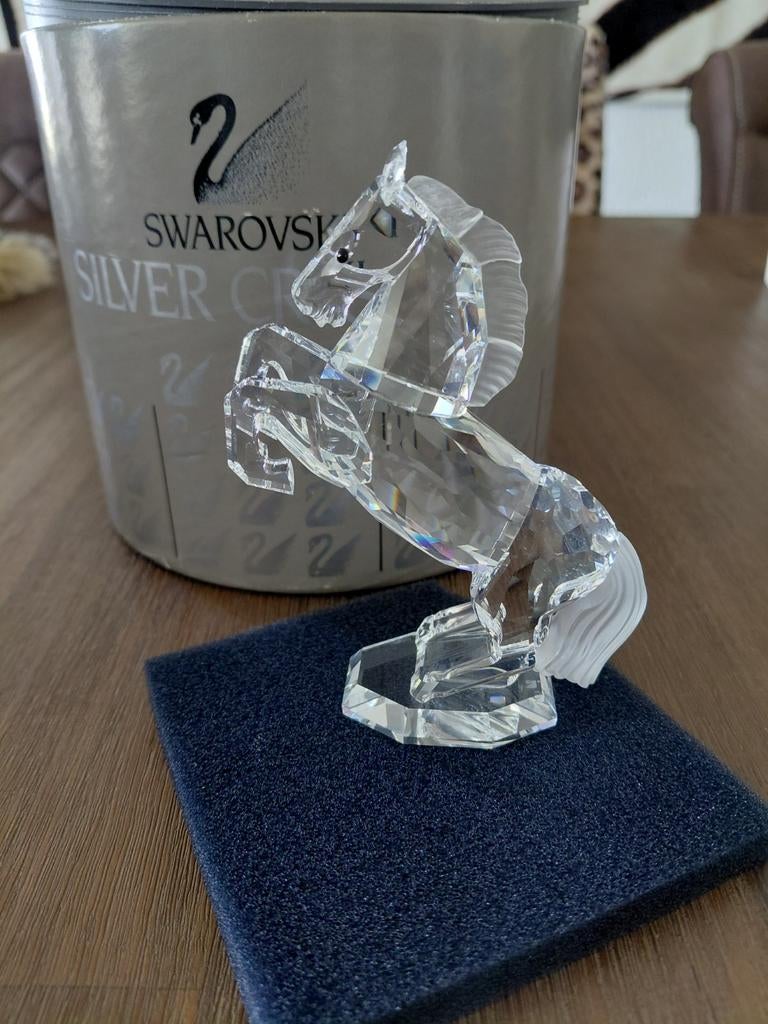 Swarovski witte hengst met originele verpakking, Verzamelen, Swarovski, Ophalen of Verzenden, Zo goed als nieuw, Figuurtje