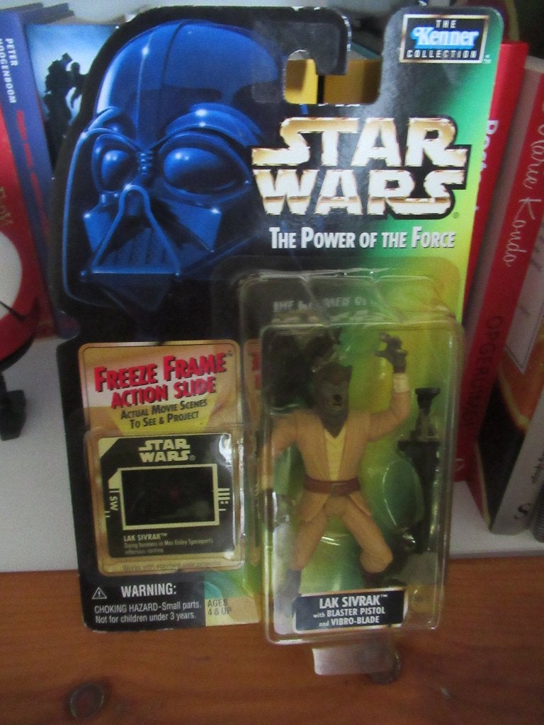 Star Wars potf2 LAK SIVRAK (1997) / freeze frame, Ophalen of Verzenden, Nieuw, Actiefiguurtje