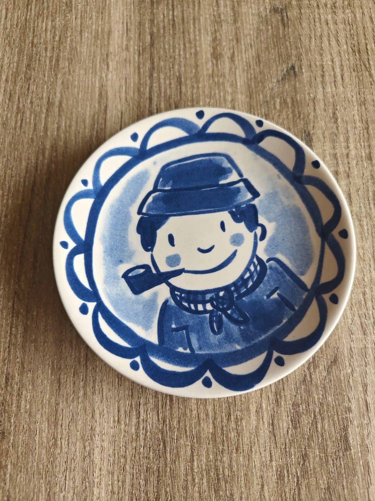 Blond Amsterdam Delfsblond Petit Four, Nieuw, Ophalen of Verzenden, Schaal of Schalen, Delftsblauw