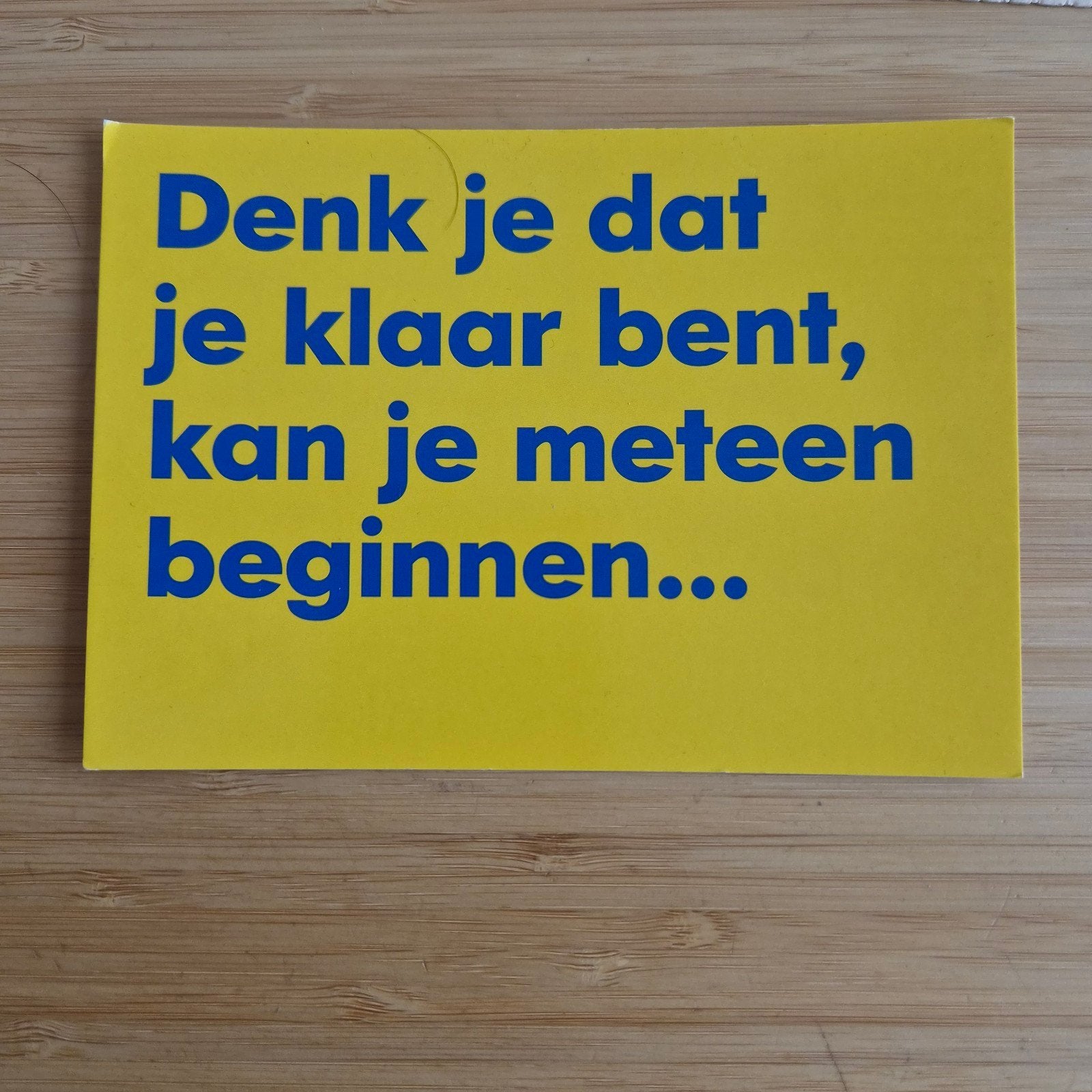 ansichtkaart Boomerang IKEA, Ophalen of Verzenden