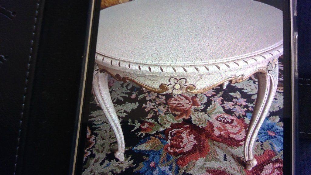 Salontafel, Lodewijk de xvi., Ophalen, Gebruikt, 50 tot 100 cm, Rond