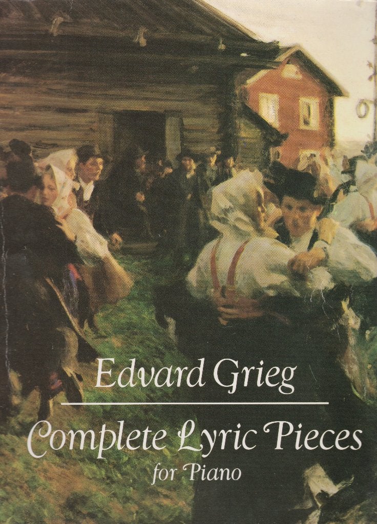 EDVARD GRIEG - COMPLETE LYRIC PIECES for PIANO, Gebruikt, Ophalen of Verzenden, Artiest of Componist, Piano