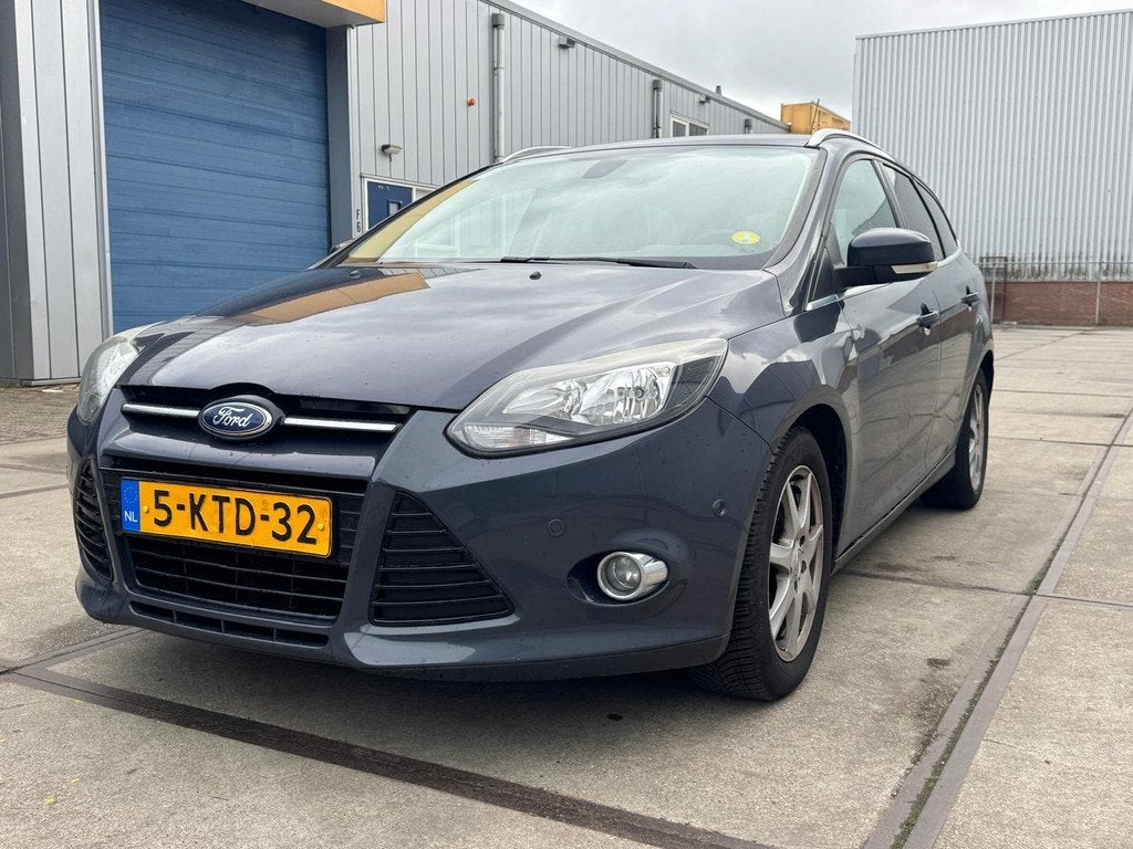 Ford Focus Wagon 1.6 TDCI ECOnetic Lease Titanium, Auto's, Euro 5, Gebruikt, 4 cilinders, Origineel Nederlands
