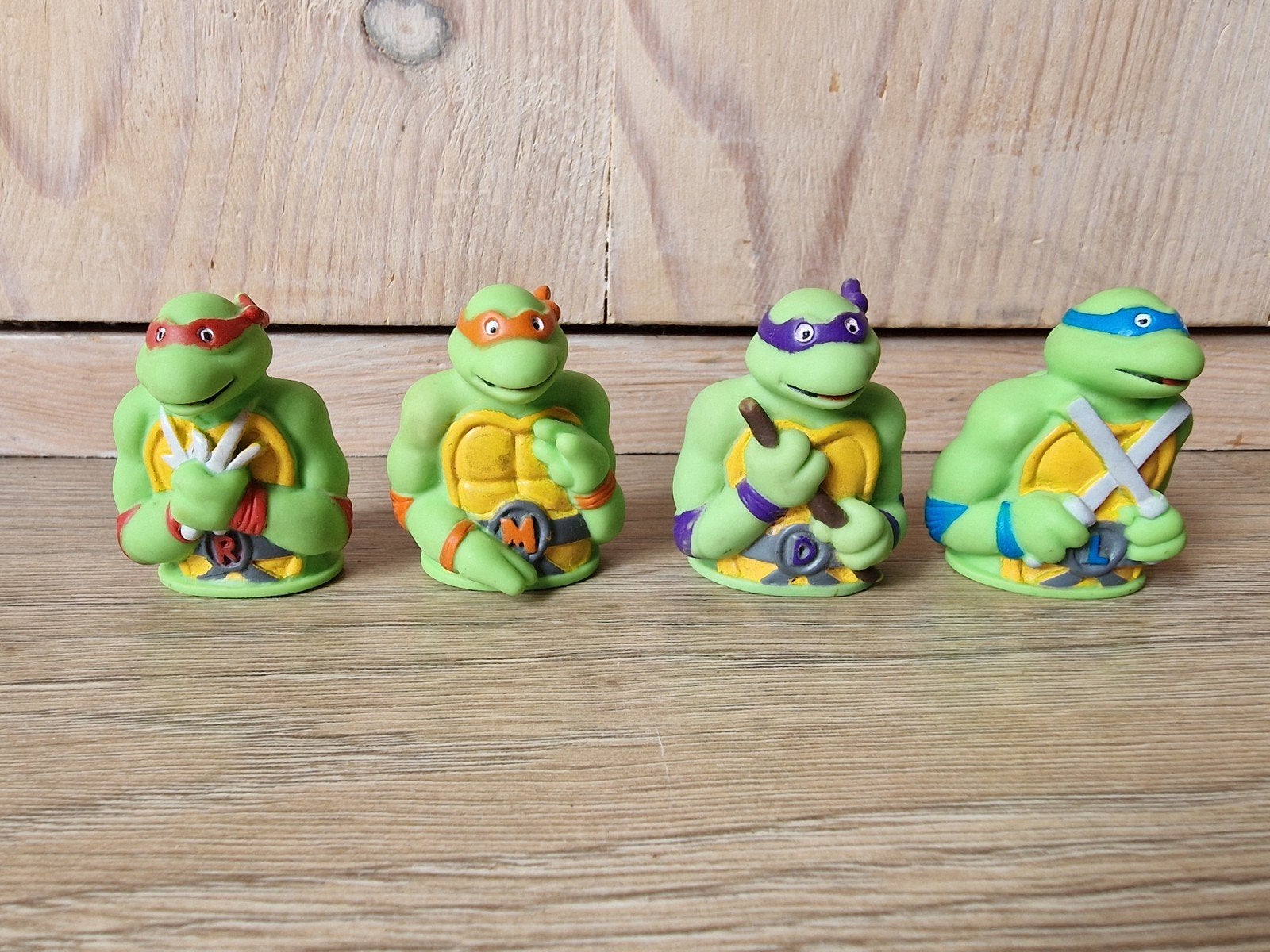 TMNT Teenage Mutant Ninja Turtles Figuren Set, Kinderen en Baby's, Speelgoed | Actiefiguren, Ophalen of Verzenden, Gebruikt
