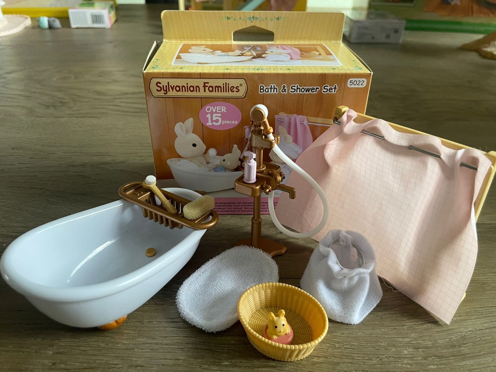 Sylvanian Families Bad- en Doucheset, Ophalen of Verzenden, Zo goed als nieuw, Jongen of Meisje
