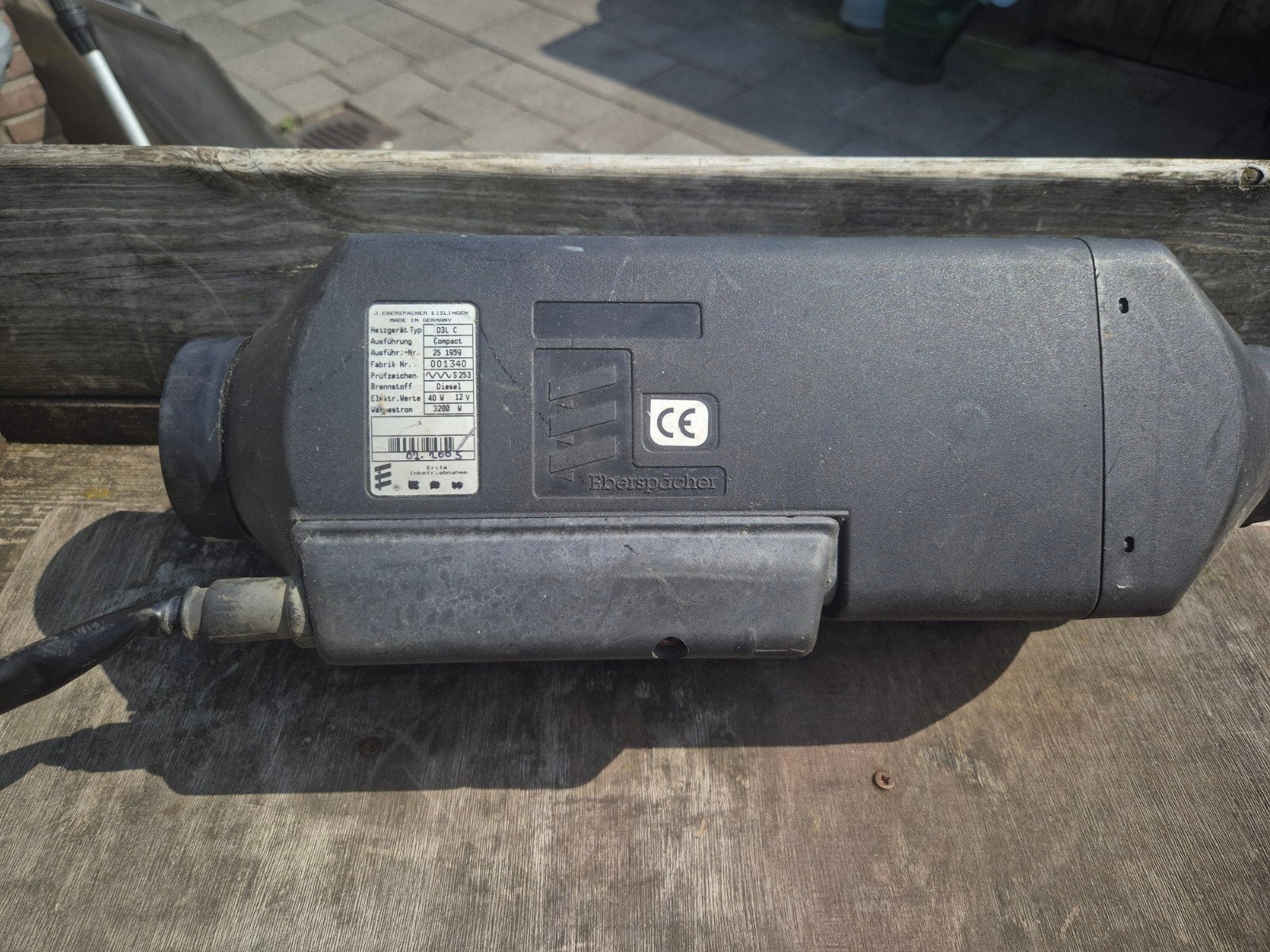 Eberspächer D3L C Compact Standkachel Diesel 12V 3200W, Ophalen of Verzenden, Gebruikt
