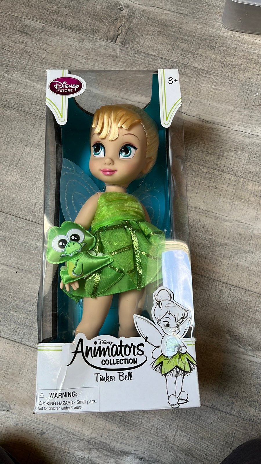 Disney animators collection Tinkerbel, Ophalen of Verzenden, Overige figuren, Zo goed als nieuw, Beeldje of Figuurtje
