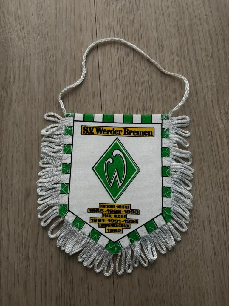 Werder Bremen vaantje, Verzamelen, Ophalen of Verzenden, Buitenlandse clubs, Vaantje of Sjaal