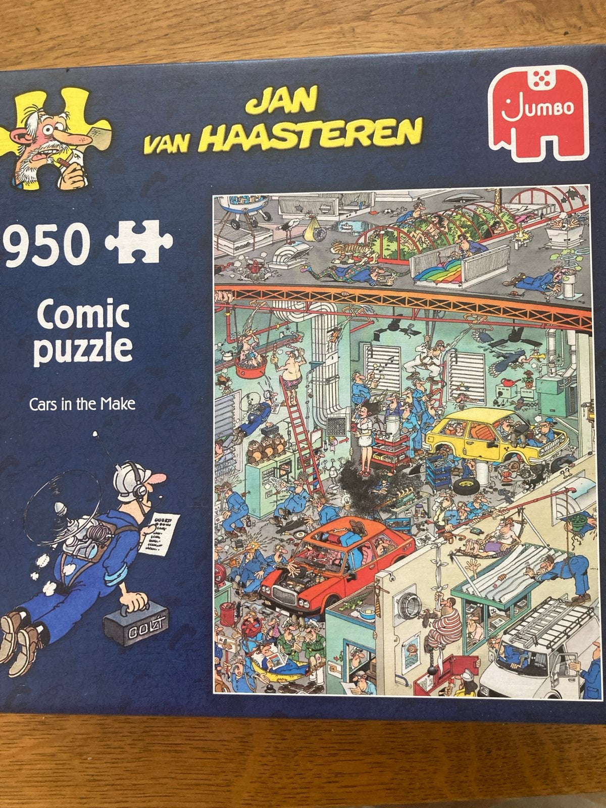4 J van Haasteren en Wasgij Puzzels - 950/1000 stukjes, Ophalen, 500 t/m 1500 stukjes, Gebruikt, Legpuzzel