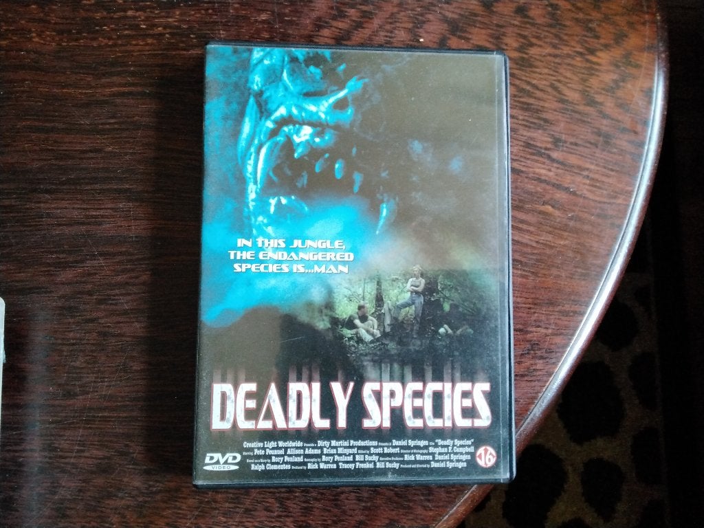 Deadly species, origineel, Cd's en Dvd's, Dvd's | Horror, Engels, Vanaf 16 jaar, Nederlands, Monsters