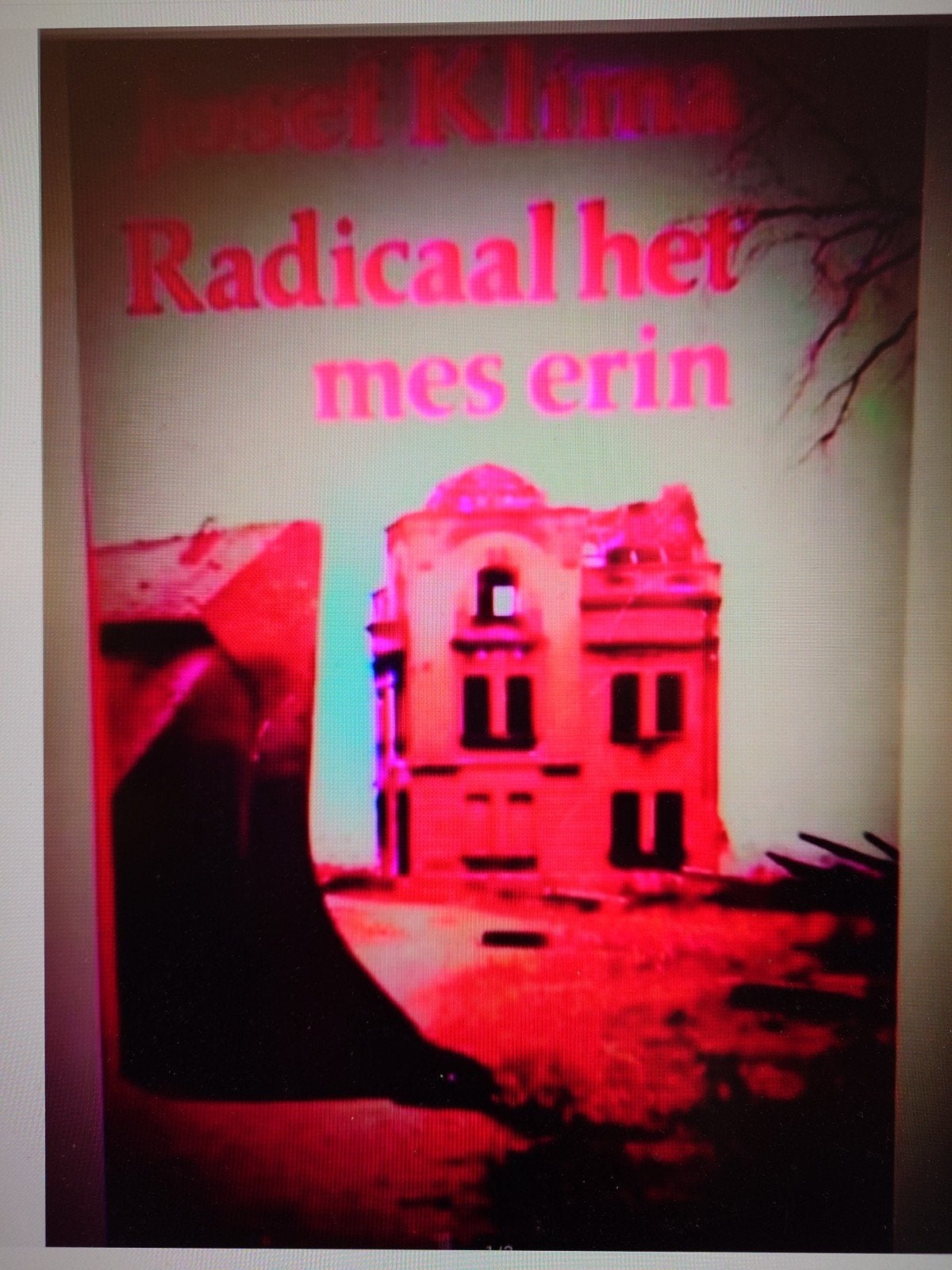 Radicaal Het Mes Erin - Josef Klima BOEK 9025838243, Ophalen of Verzenden, Gelezen, Josef Klima