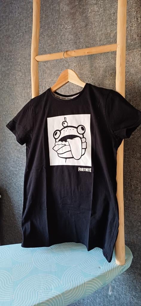 Zwart Fortnite T-shirt met Durrr Burger print, Ophalen