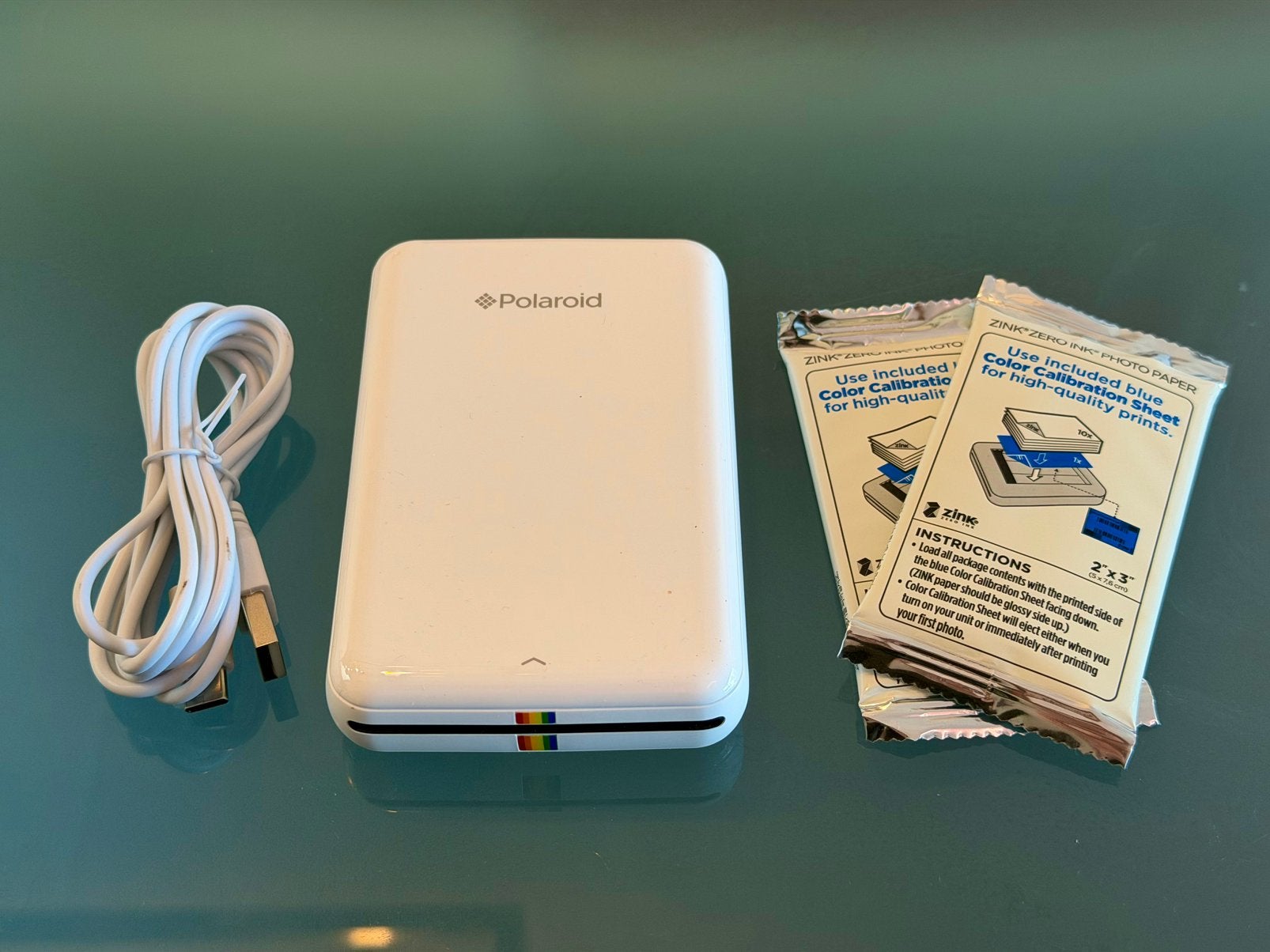 Polaroid ZiNK Mini fotoprinter, nieuwstaat, Computers en Software, Pocketprinters, Ophalen of Verzenden, Zo goed als nieuw