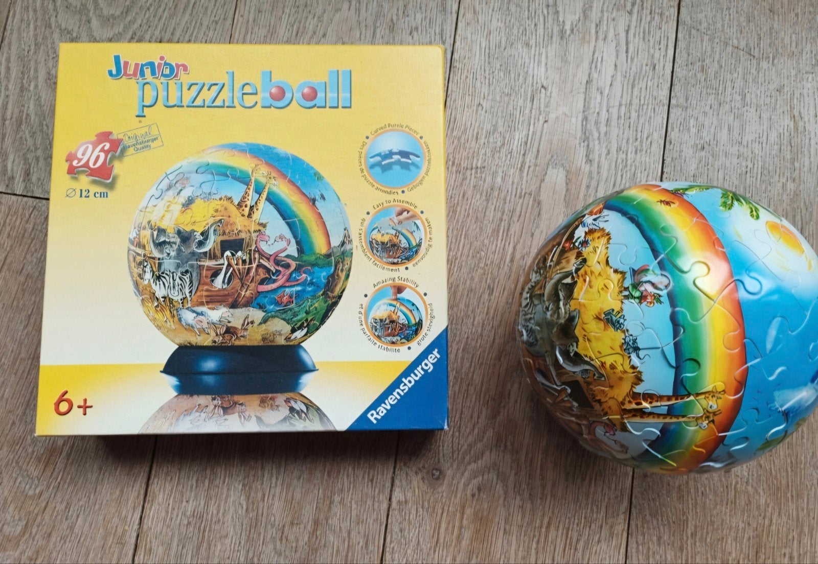 Puzzelbal 96 stukjes Ravensburger, Ophalen of Verzenden, Minder dan 500 stukjes, Zo goed als nieuw