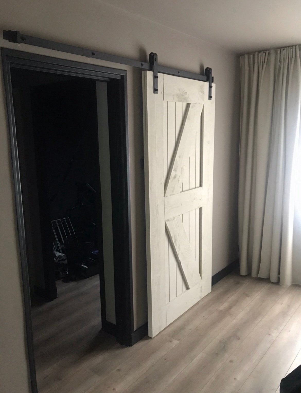 Schuifdeur/loftdeur/barndeur/douglas/massief eiken OP MAAT, Binnendeur, Nieuw, Ophalen of Verzenden, Schuifdeur