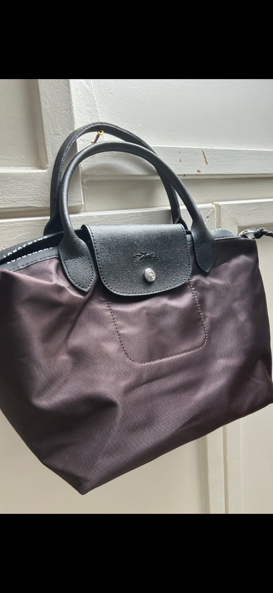 Longchamp Le Pliage Handtas/Schoudertas - Zo goed als nieuw, Ophalen of Verzenden, Zo goed als nieuw, Bruin, Handtas