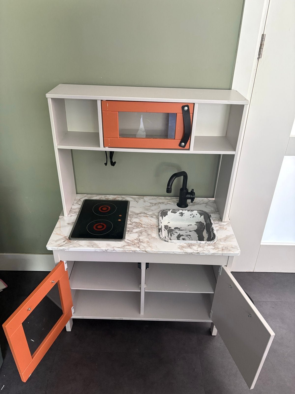 IKEA Duktig Speelkeuken met custom details, Ophalen, Gebruikt, Hout, Speelkeuken