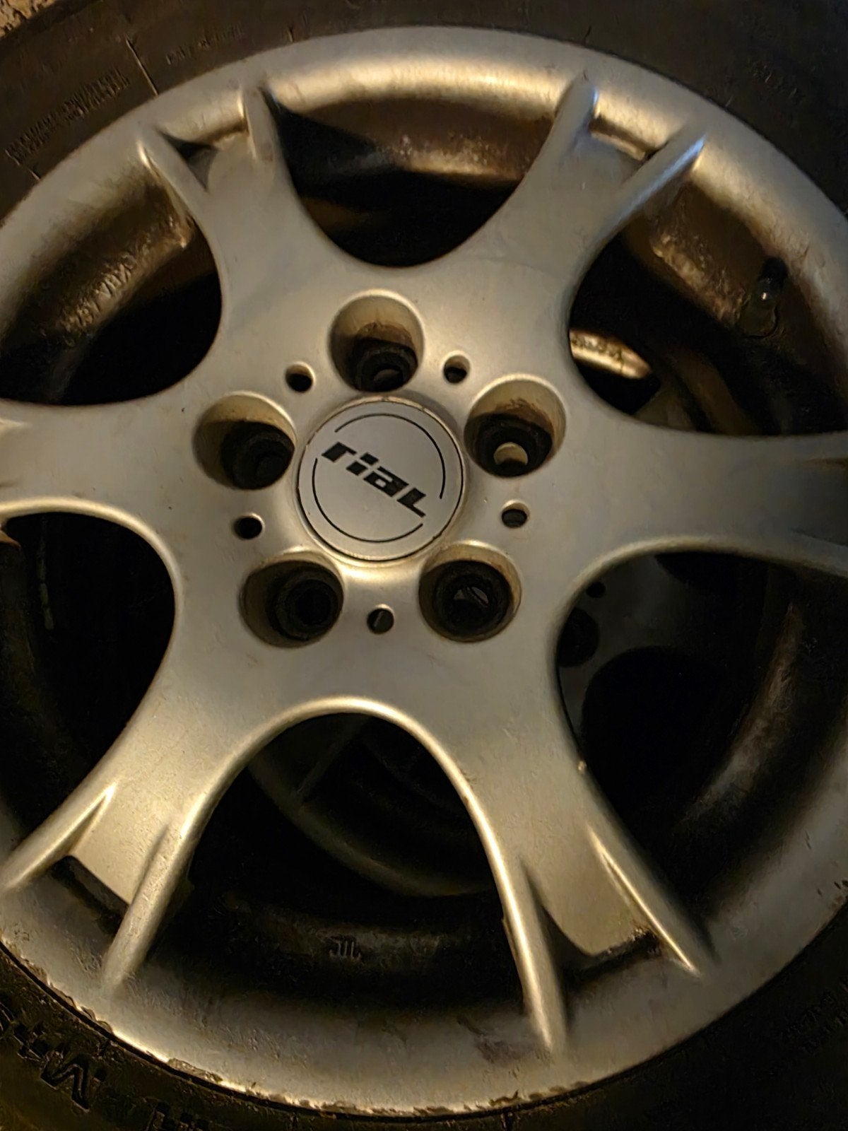 Rial velgen met 195/65R15 banden, Ophalen, Gebruikt