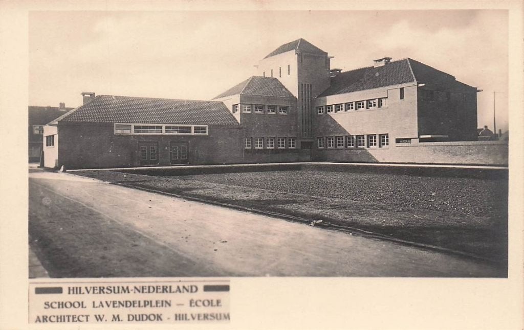 702-232-035 Hilversum School Lavendelplein, Verzenden, Voor 1920, Noord-Holland