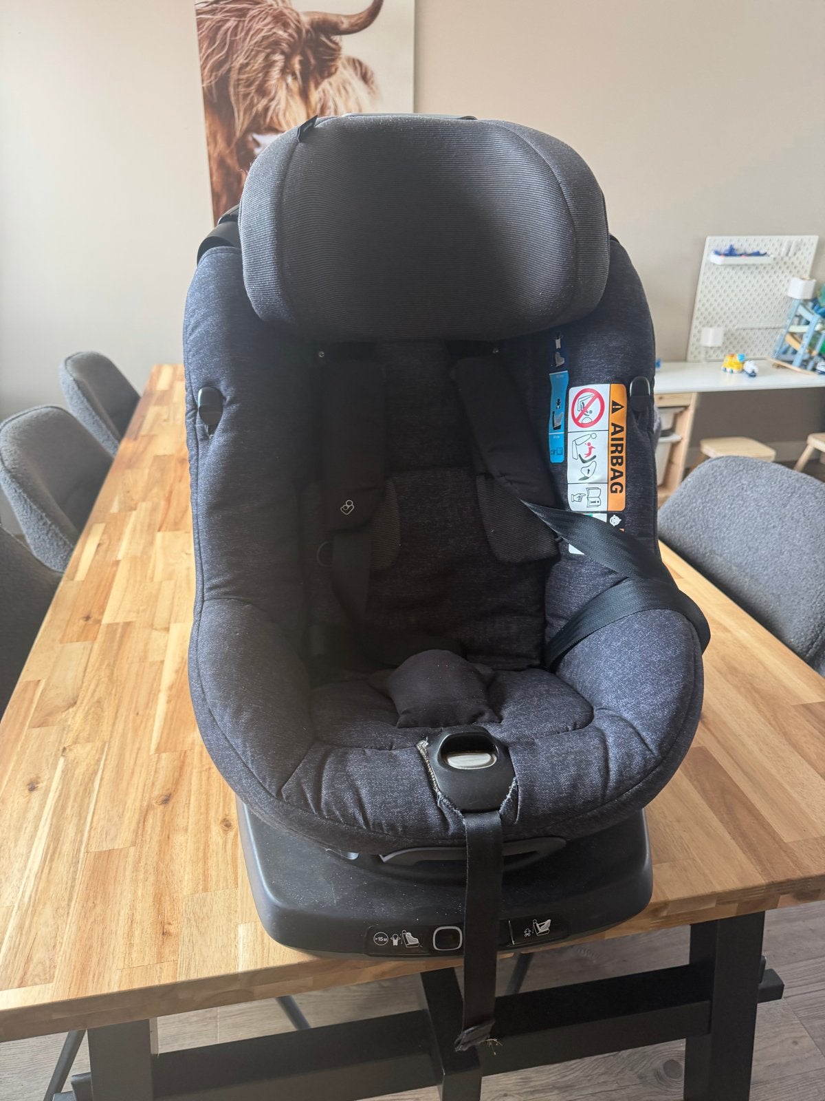 Maxi-Cosi autostoel met Isofix en Top Tether, goede staat, Ophalen of Verzenden, Gebruikt, Maxi-Cosi, Isofix