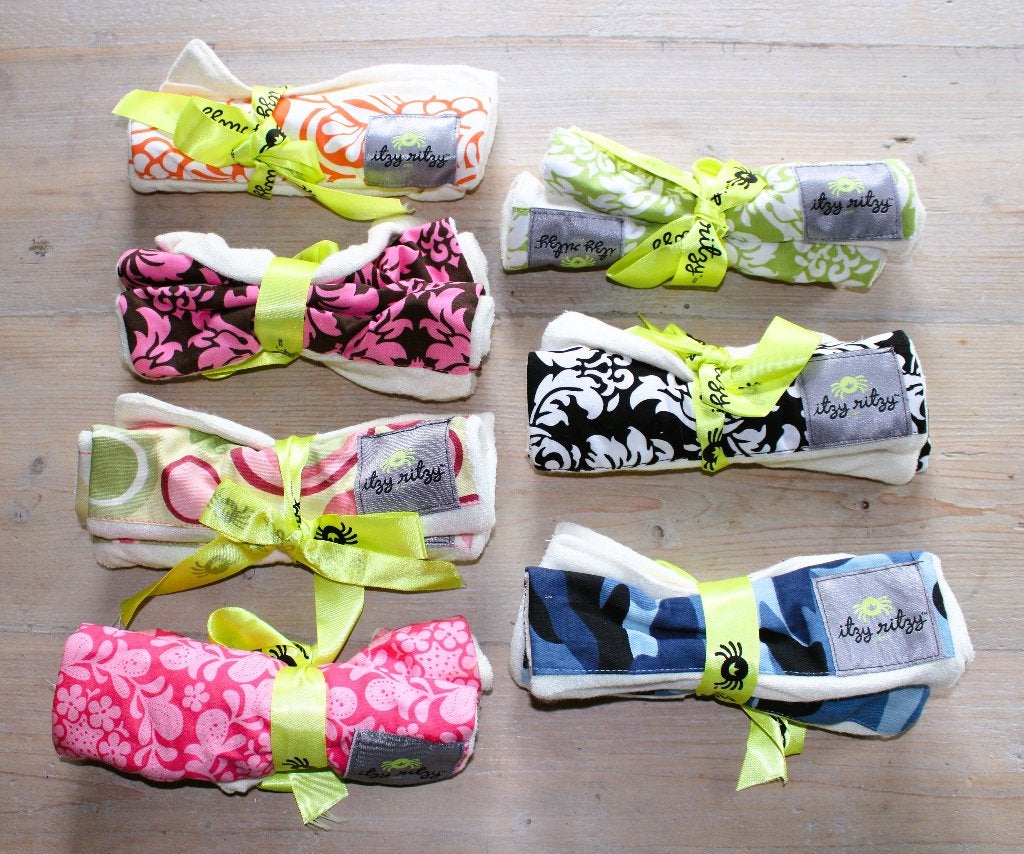 Itzy Ritzy set van 2 spuugdoekjes, 7 verschillende dessins, Ophalen of Verzenden, Nieuw, Overige typen, Overige merken