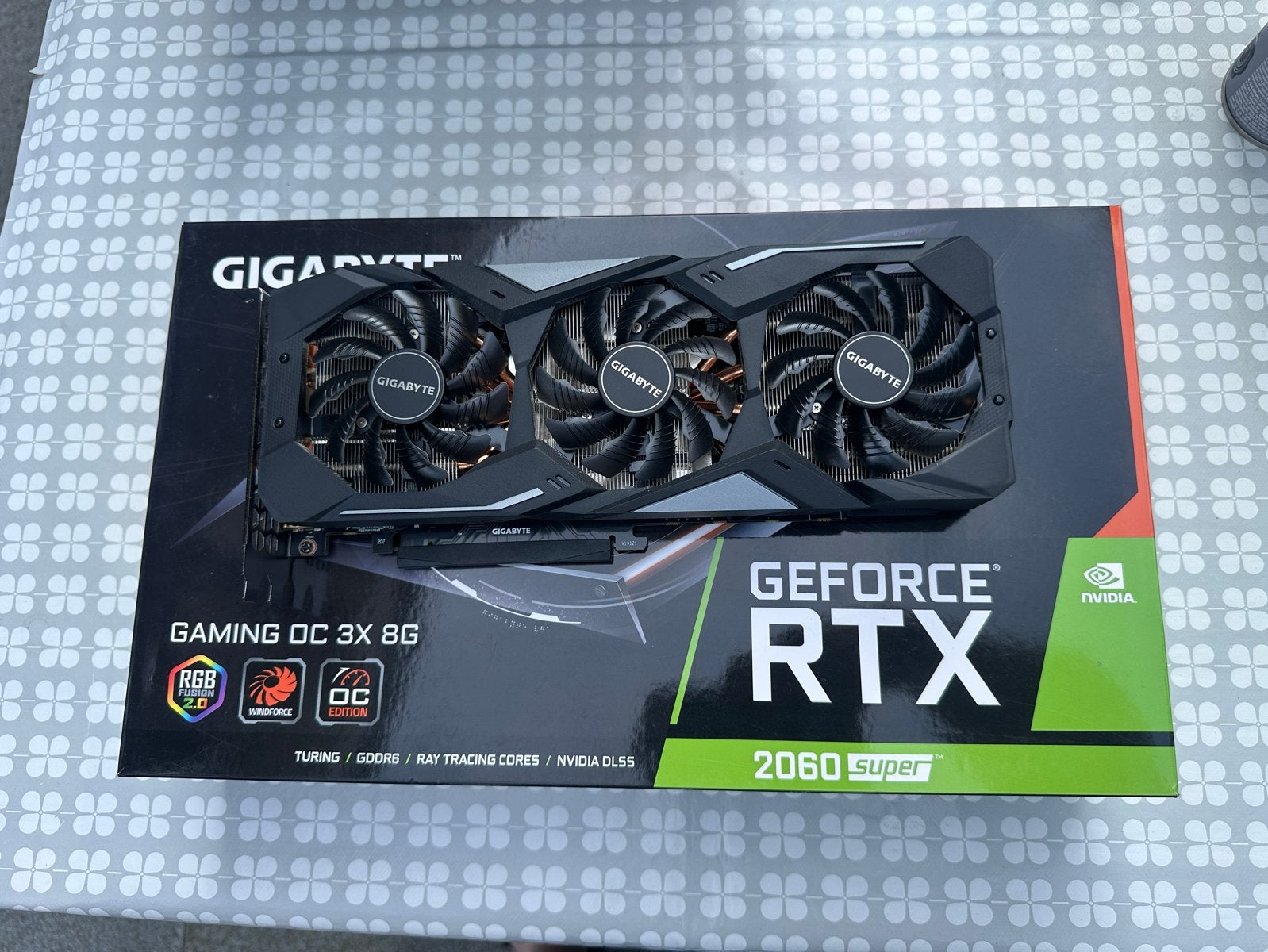 Gigabyte GeForce RTX 2060 Super Gaming OC 8G, Computers en Software, Videokaarten, PCI-Express 3, GDDR6, Ophalen of Verzenden