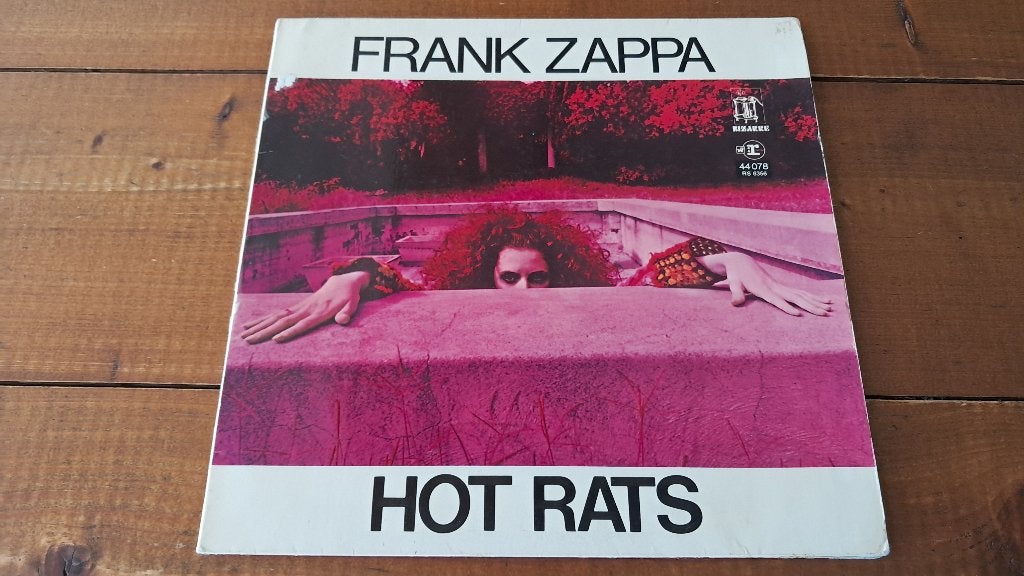 lp album Frank Zappa ‎- Hot Rats, LP, Gebruikt, Ophalen of Verzenden, Gatefold hoes