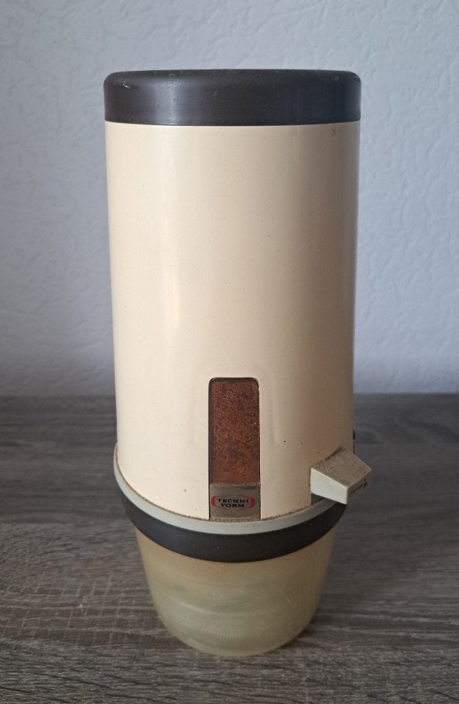 Vintage koffiemolen (Technivorm / Douwe Egberts), Witgoed en Apparatuur, Koffiezetapparaten, Ophalen of Verzenden, Gebruikt, Overige modellen