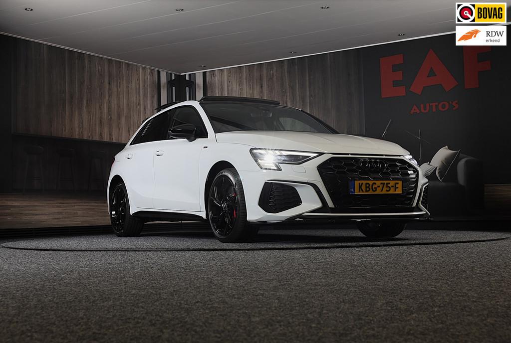 Audi A3 Sportback 45 TFSI e RS3 Look / 245 PK / RS Zetels /, Gebruikt, Euro 6, 4 cilinders, Wit